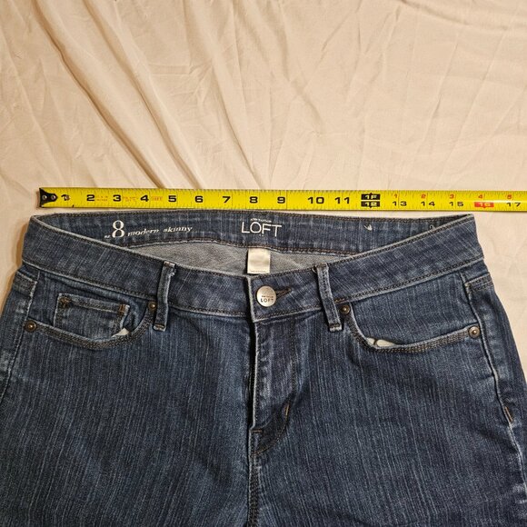 Loft Jeans, Size 8, Modern Skinny - Picture 5 of 9